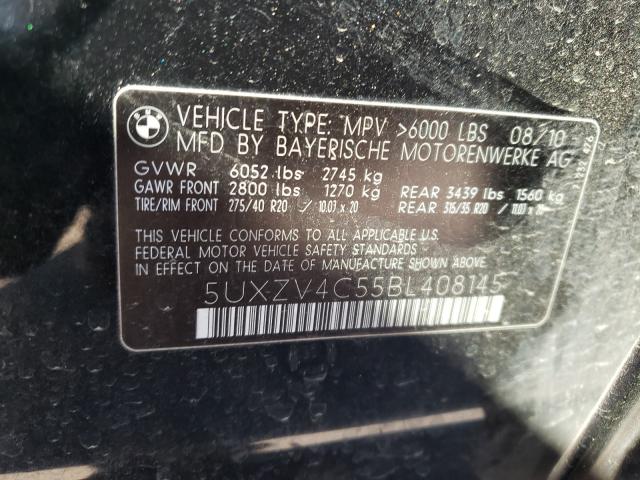 2011 BMW X5 XDRIVE3 - 5UXZV4C55BL408145