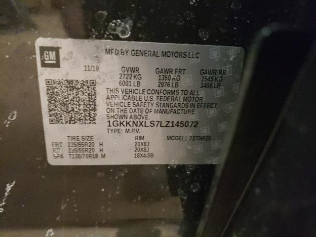 2020 GMC ACADIA DEN 1GKKNXLS7LZ145072