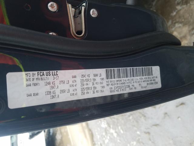 2017 DODGE JOURNEY GT 3C4PDDEG7HT623386