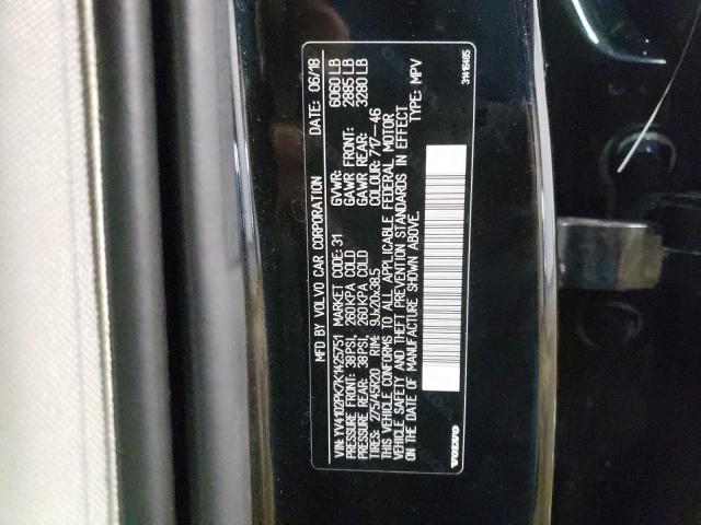 2019 VOLVO XC90 T5 MO YV4102PK7K1425751