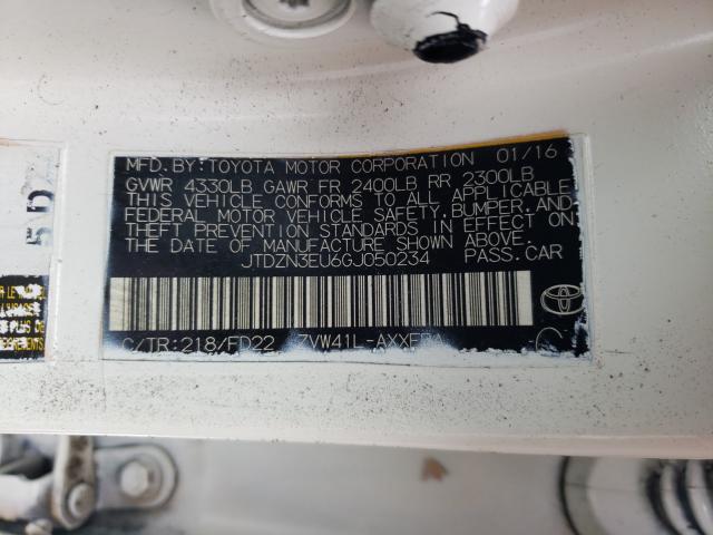 2016 TOYOTA PRIUS V JTDZN3EU6GJ050234