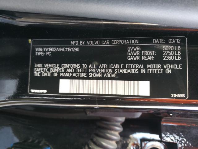 2012 VOLVO S80 T6 - YV1902AH4C1161290