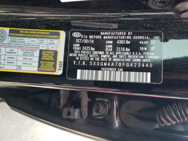 2015 KIA OPTIMA LX 5XXGM4A78FG423440