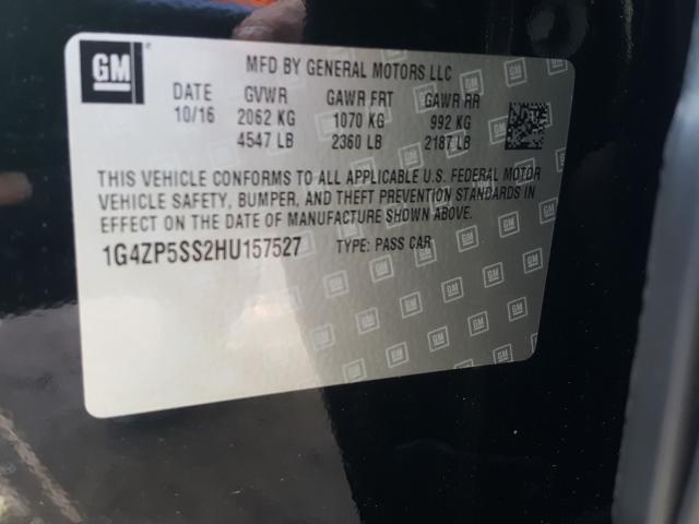 2017 BUICK LACROSSE E 1G4ZP5SS2HU157527