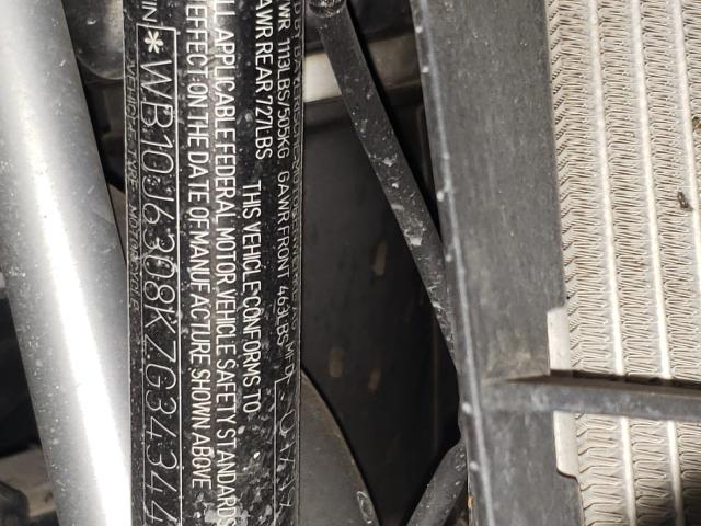2019 BMW R 1250 RT WB10J6308KZG34344