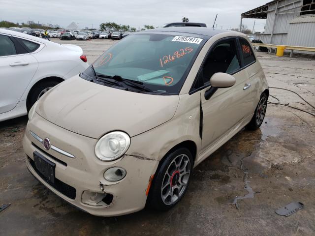 2012 FIAT 500 SPORT 3C3CFFBRXCT126825