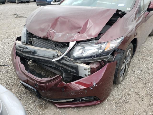 2013 HONDA CIVIC EXL 19XFB2F91DE055110