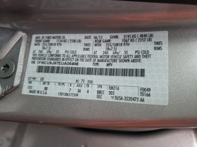 2014 FORD ESCAPE TIT - 1FMCU9J97EUA05498