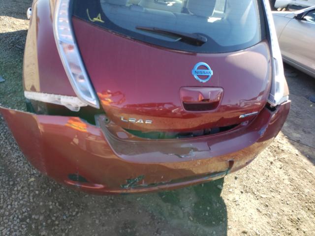 2011 NISSAN LEAF SV JN1AZ0CPXBT000725
