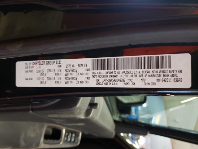 2010 JEEP LIBERTY RE 1J4PN3GK5AW146783