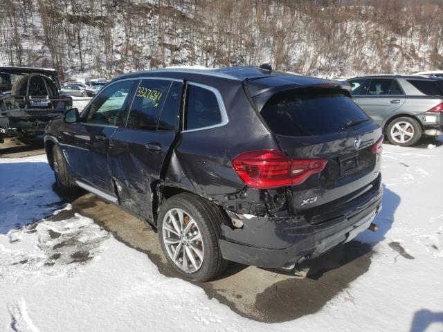 2019 BMW X3 XDRIVE3 5UXTR9C52KLP87676