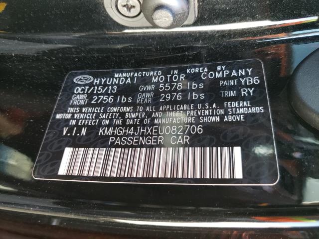 2014 HYUNDAI EQUUS SIGN KMHGH4JHXEU082706