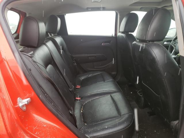 2012 CHEVROLET SONIC LTZ 1G1JE6SH5C4105635