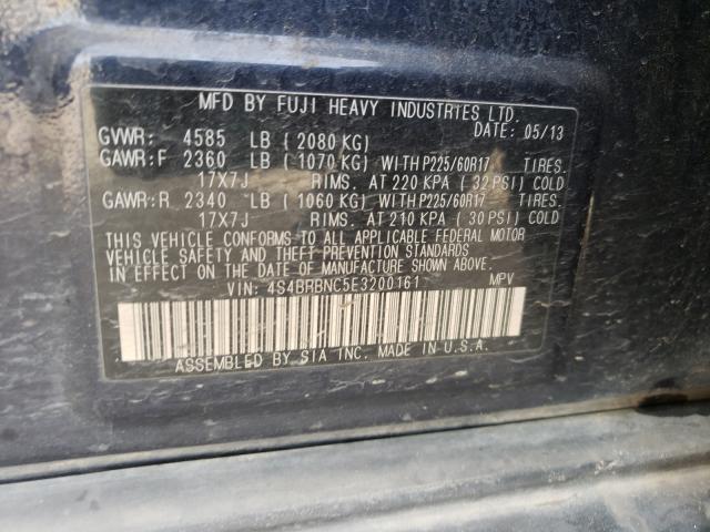 2014 SUBARU OUTBACK 2. - 4S4BRBNC5E3200161