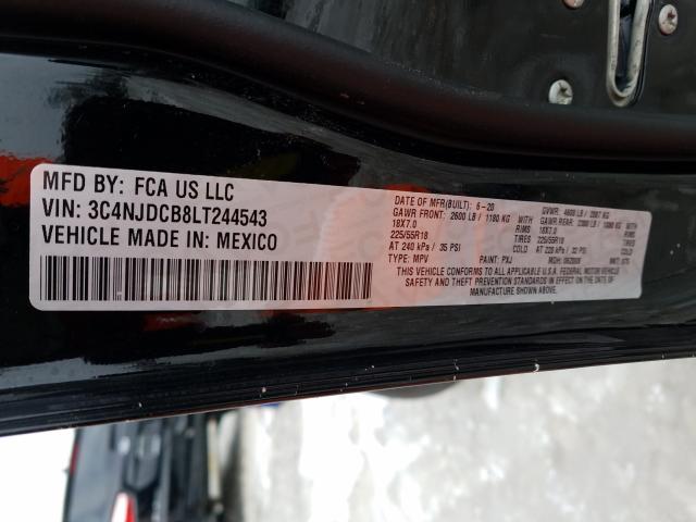 2020 JEEP COMPASS LI 3C4NJDCB8LT244543