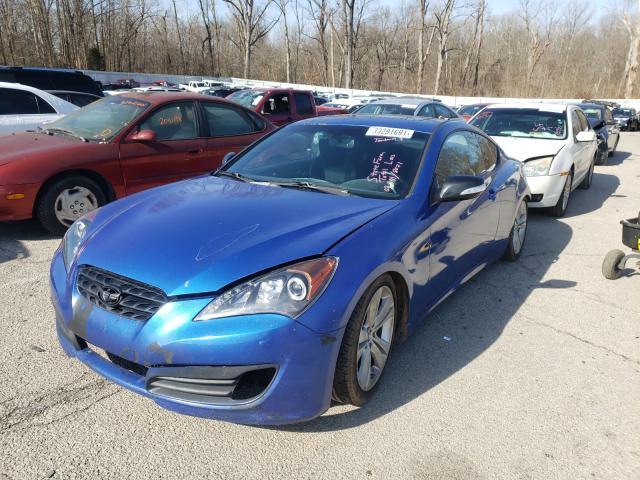 2010 HYUNDAI GENESIS CO KMHHT6KD5AU027682