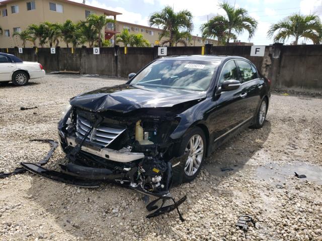 2012 HYUNDAI GENESIS 4. KMHGC4DF4CU172181