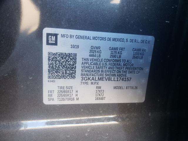 2020 GMC TERRAIN SL - 3GKALMEV8LL174157