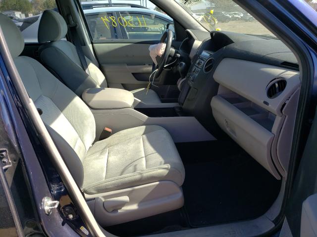 2015 HONDA PILOT LX 5FNYF3H20FB007470