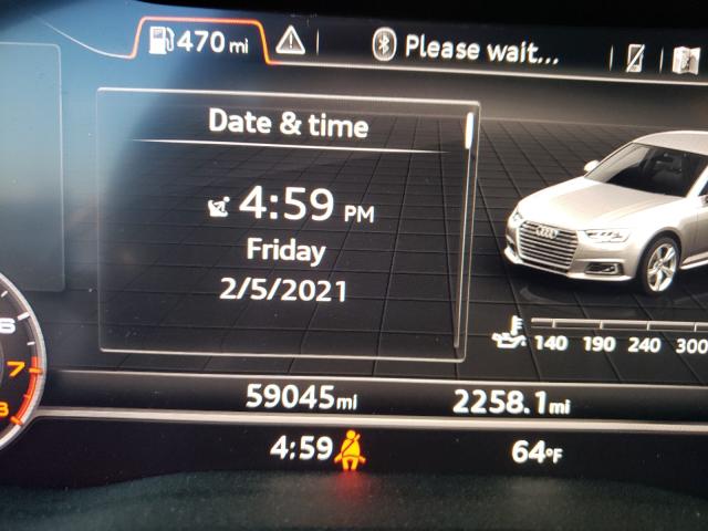 2017 AUDI A4 PREMIUM - WAULNAF41HN040646
