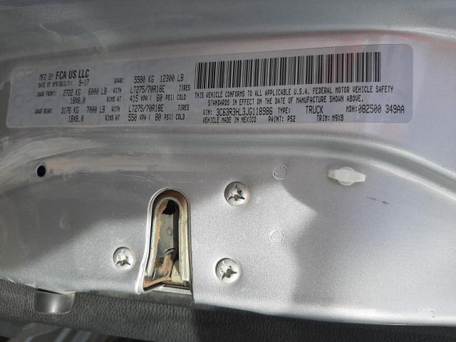 2018 RAM 3500 SLT 3C63R3HL3JG118986