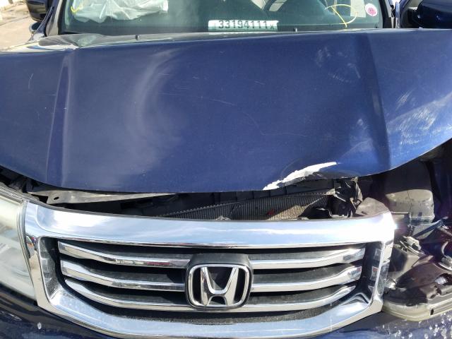 2013 HONDA PILOT EXL 5FNYF3H55DB017869
