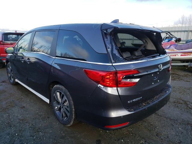 2021 HONDA ODYSSEY TO 5FNRL6H83MB037658