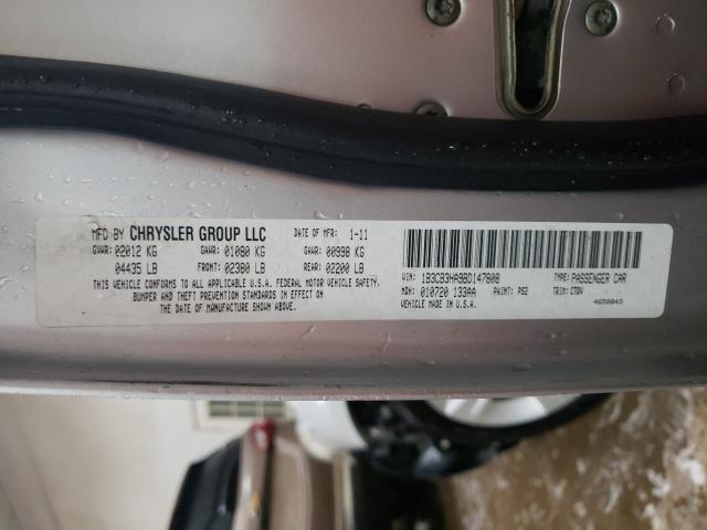 2011 DODGE CALIBER MA 1B3CB3HA9BD147808