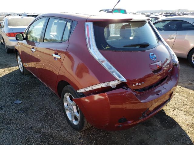 2011 NISSAN LEAF SV JN1AZ0CPXBT000725