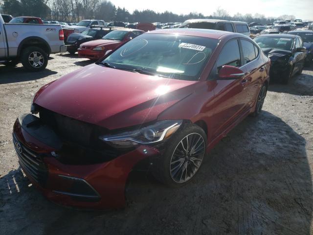 2018 HYUNDAI ELANTRA SP KMHD04LB5JU466891