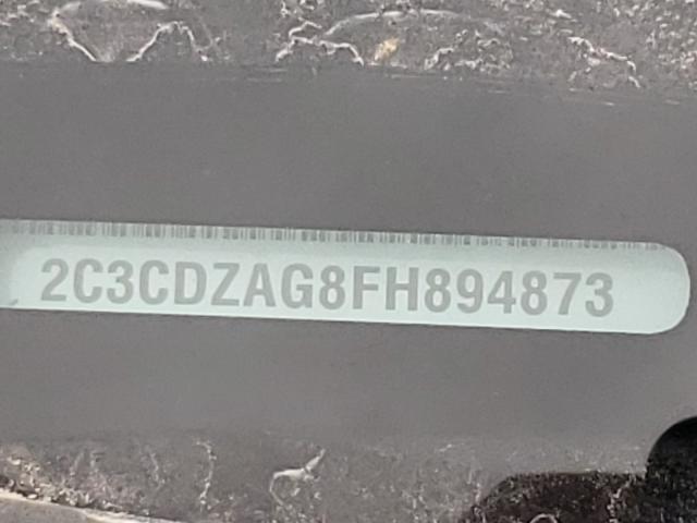 2015 DODGE CHALLENGER 2C3CDZAG8FH894873