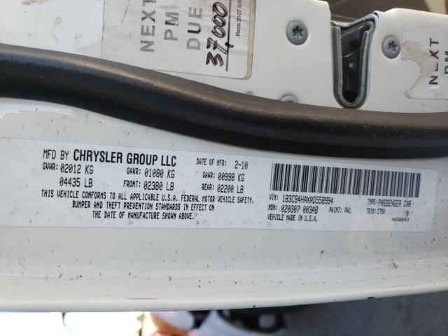 2010 DODGE CALIBER SX 1B3CB4HAXAD558994
