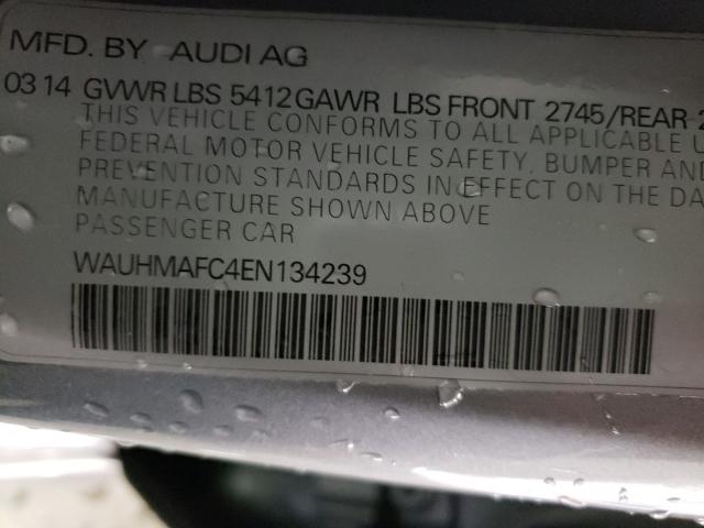 2014 AUDI A6 PRESTIG WAUHMAFC4EN134239