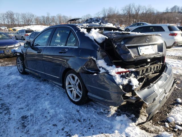 2013 MERCEDES-BENZ C300 4 MAT WDDGF8AB8DR251996
