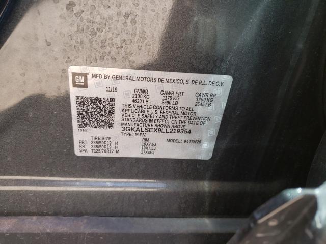 2020 GMC TERRAIN DE 3GKALSEX9LL219354