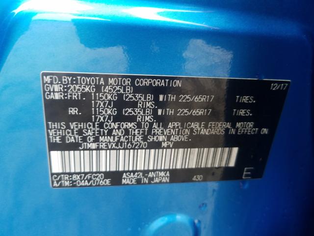 2018 TOYOTA RAV4 ADVEN JTMWFREVXJJ167270
