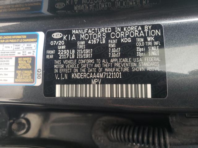 2021 KIA SELTOS EX KNDERCAA4M7121101