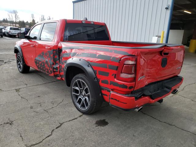 2019 RAM 1500 LARAM 1C6SRFRT3KN602001