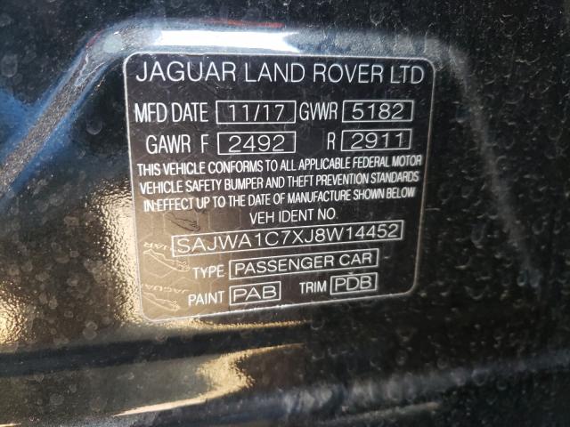 2018 JAGUAR XJ R - SPO SAJWA1C7XJ8W14452