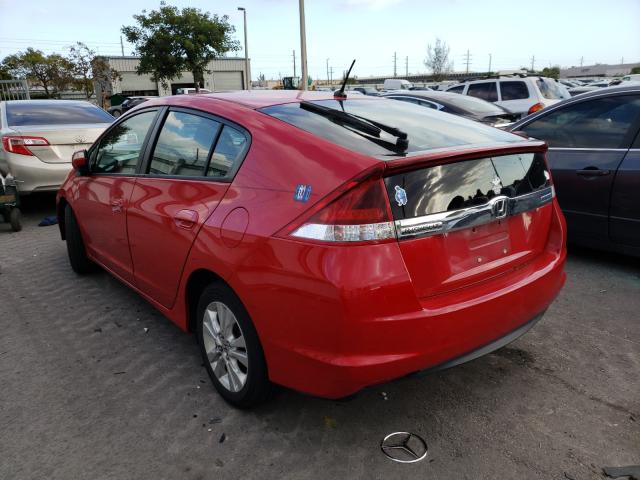 2012 HONDA INSIGHT EX JHMZE2H70CS004854