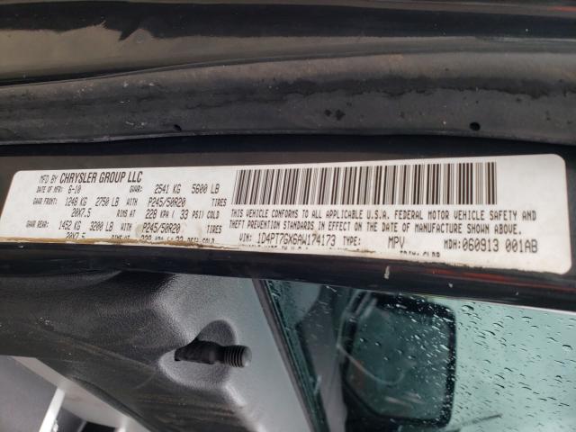 2010 DODGE NITRO SHOC 1D4PT7GX6AW174173