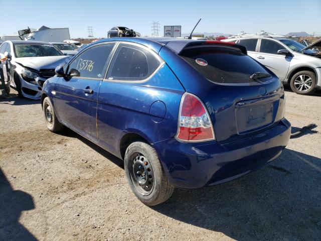 2010 HYUNDAI ACCENT BLU KMHCM3AC0AU172692