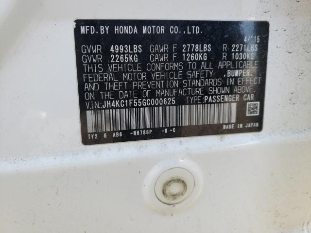 2016 ACURA RLX TECH - JH4KC1F55GC000625