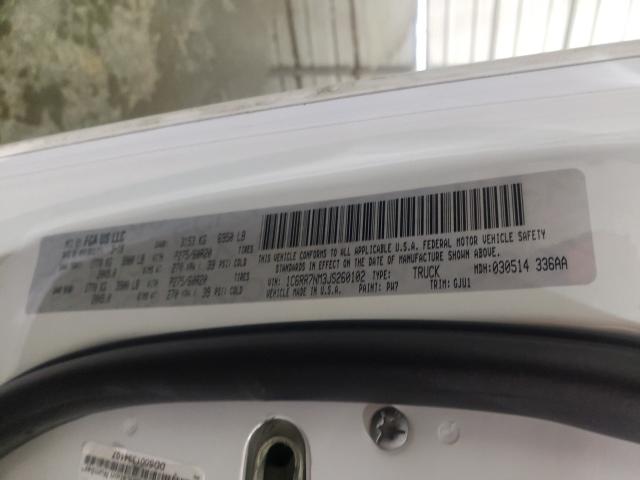 2018 RAM 1500 LARAM 1C6RR7NM3JS260102