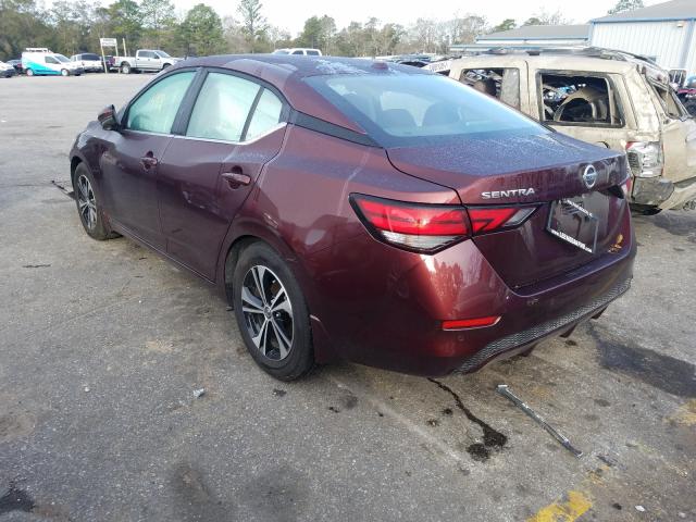 2020 NISSAN SENTRA SV 3N1AB8CVXLY266093