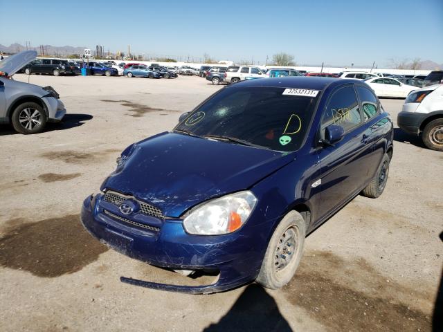 2010 HYUNDAI ACCENT BLU KMHCM3AC0AU172692