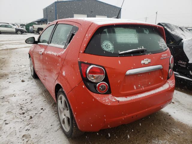 2012 CHEVROLET SONIC LTZ 1G1JE6SH5C4105635