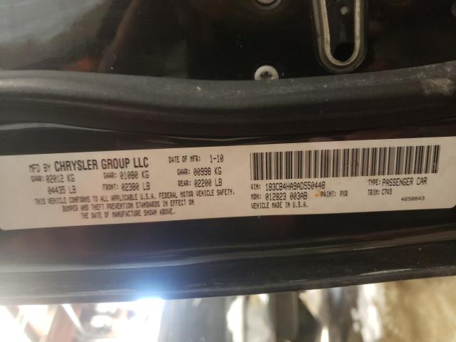 2010 DODGE CALIBER SX 1B3CB4HA9AD550448