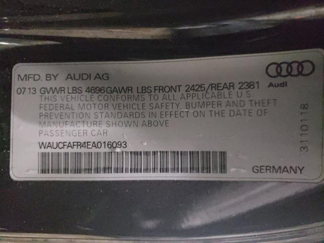 2014 AUDI A5 PREMIUM WAUCFAFR4EA016093