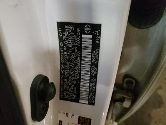 2011 TOYOTA PRIUS JTDKN3DU5B5338038